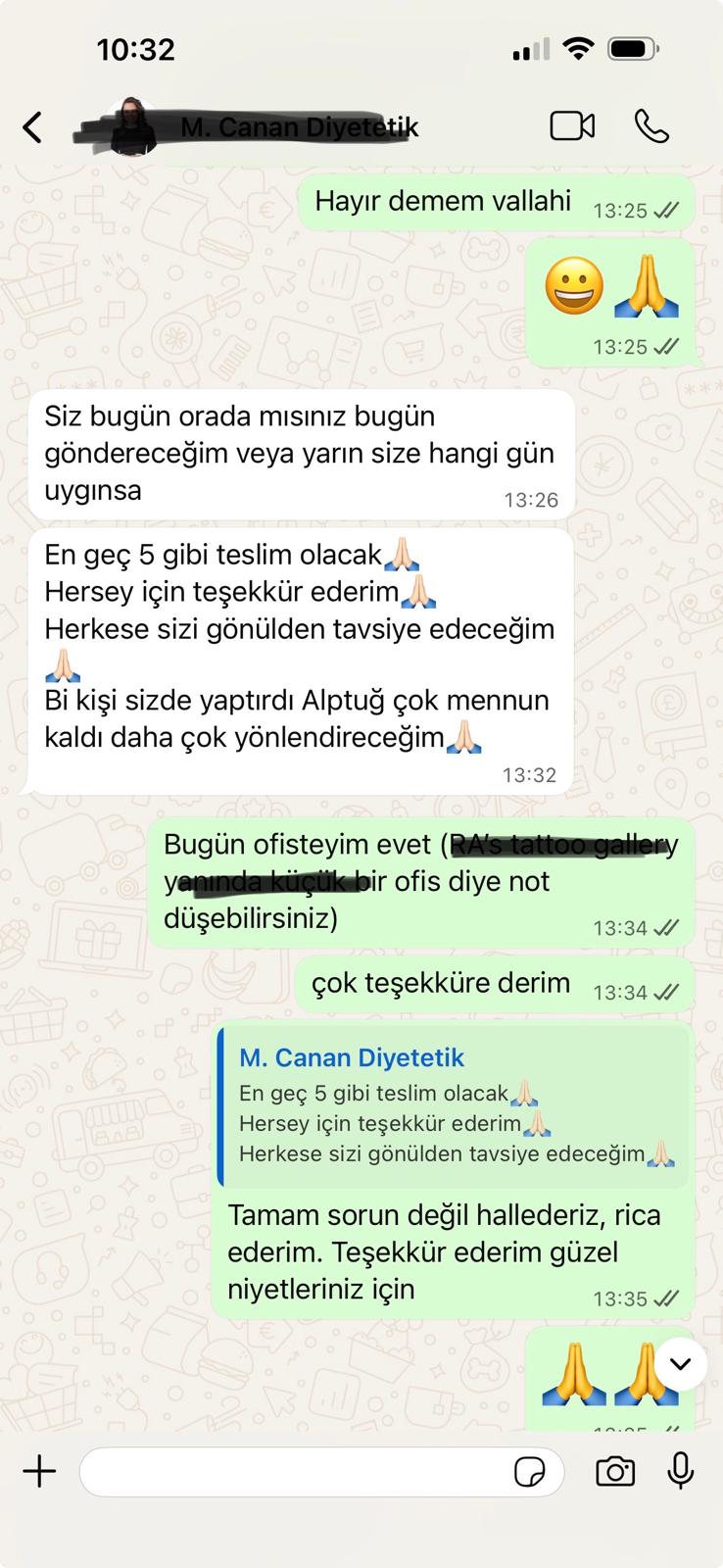 WhatsApp öğrenci geri bildirimi 15
