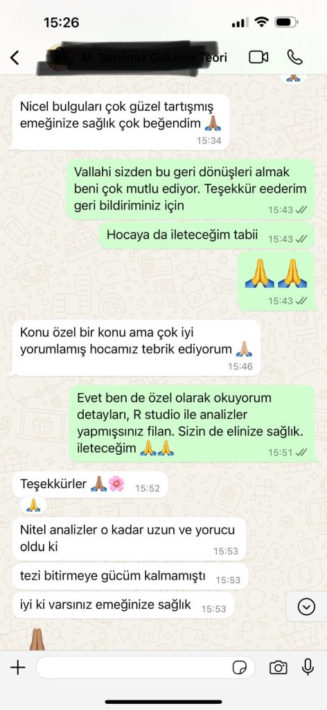 Müşteri geri bildirimi 2