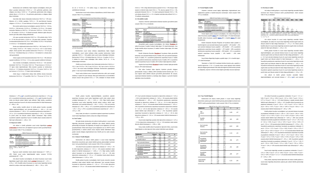 Nicel analiz bölüm